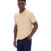 Polo Tristiano texturé beige classique