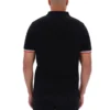 Polo Zev noir à poignets