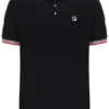 Polo Zev noir à poignets