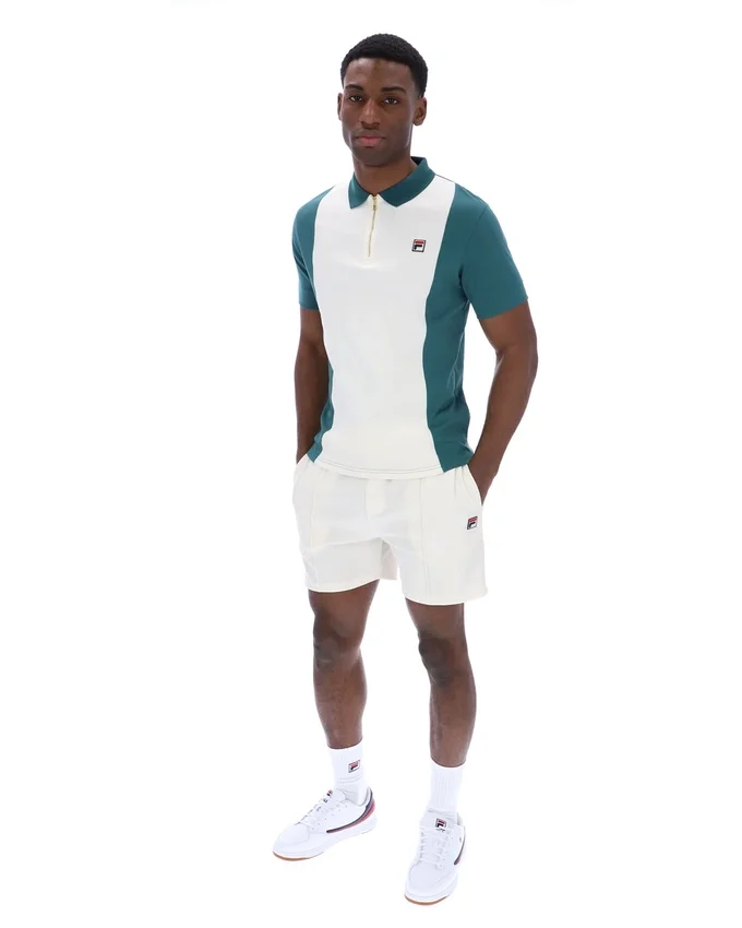 Polo zippé Pierro de Mediterranea