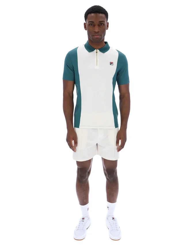 Polo zippé Pierro de Mediterranea