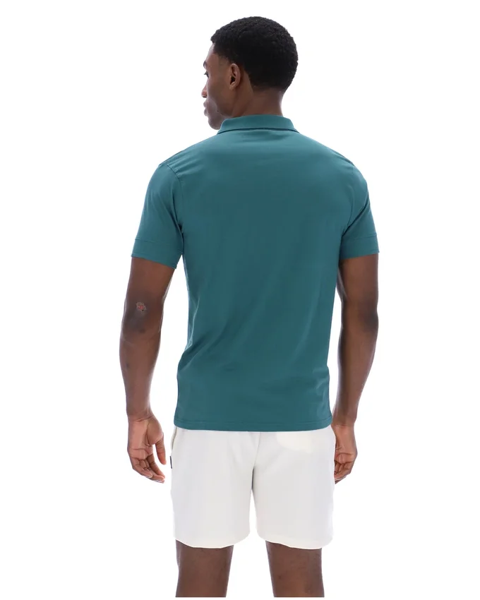 Polo zippé Pierro de Mediterranea