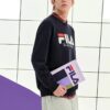 Pull à col rond avec logo classique « Noir Blanc »