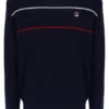 Pull à col rond Fila Kallum bleu marine à texture gaufrée