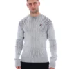 Pull à col rond Noah en maille Gardenia