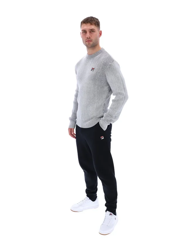 Pull à col rond Noah en maille Gardenia