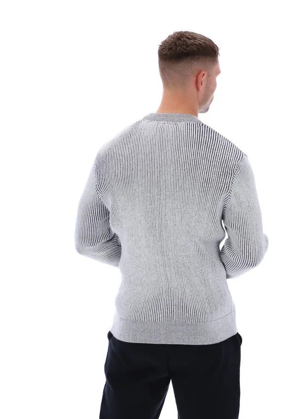 Pull à col rond Noah en maille Gardenia