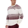 Pull à col rond rayé Gardenia Connor