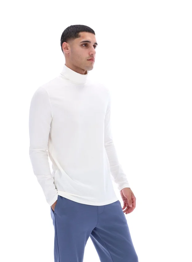 Pull à col roulé classique Gardenia 19th