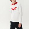 Pull à col roulé tricoté décontracté et sportif pour homme, blanc