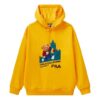 Pull de sport Fila pour homme, jaune