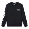 Pull de sport à imprimé logo « Black White »