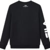 Pull de sport à imprimé logo « Black White »
