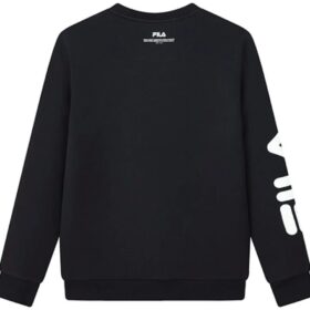 Pull de sport à imprimé logo « Black White »
