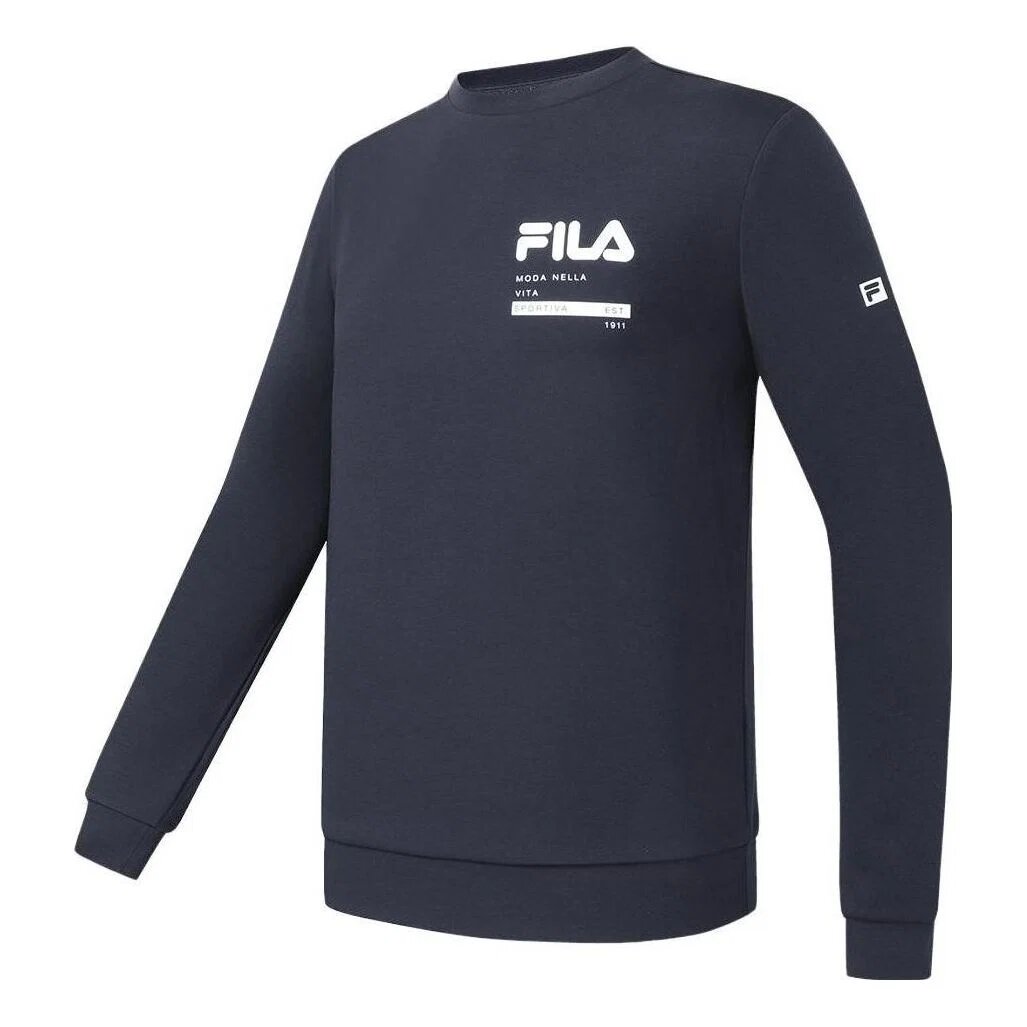 Pull de sport « Navy White »