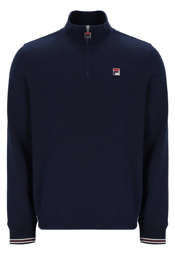 Pull Fila Navy Ramy F-Box à fermeture éclair 1/4