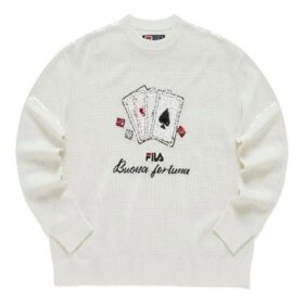 Pull graphique de sport « Blanc Noir »