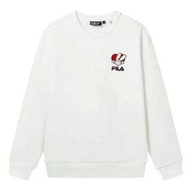 Pull à imprimé graphique « Blanc »