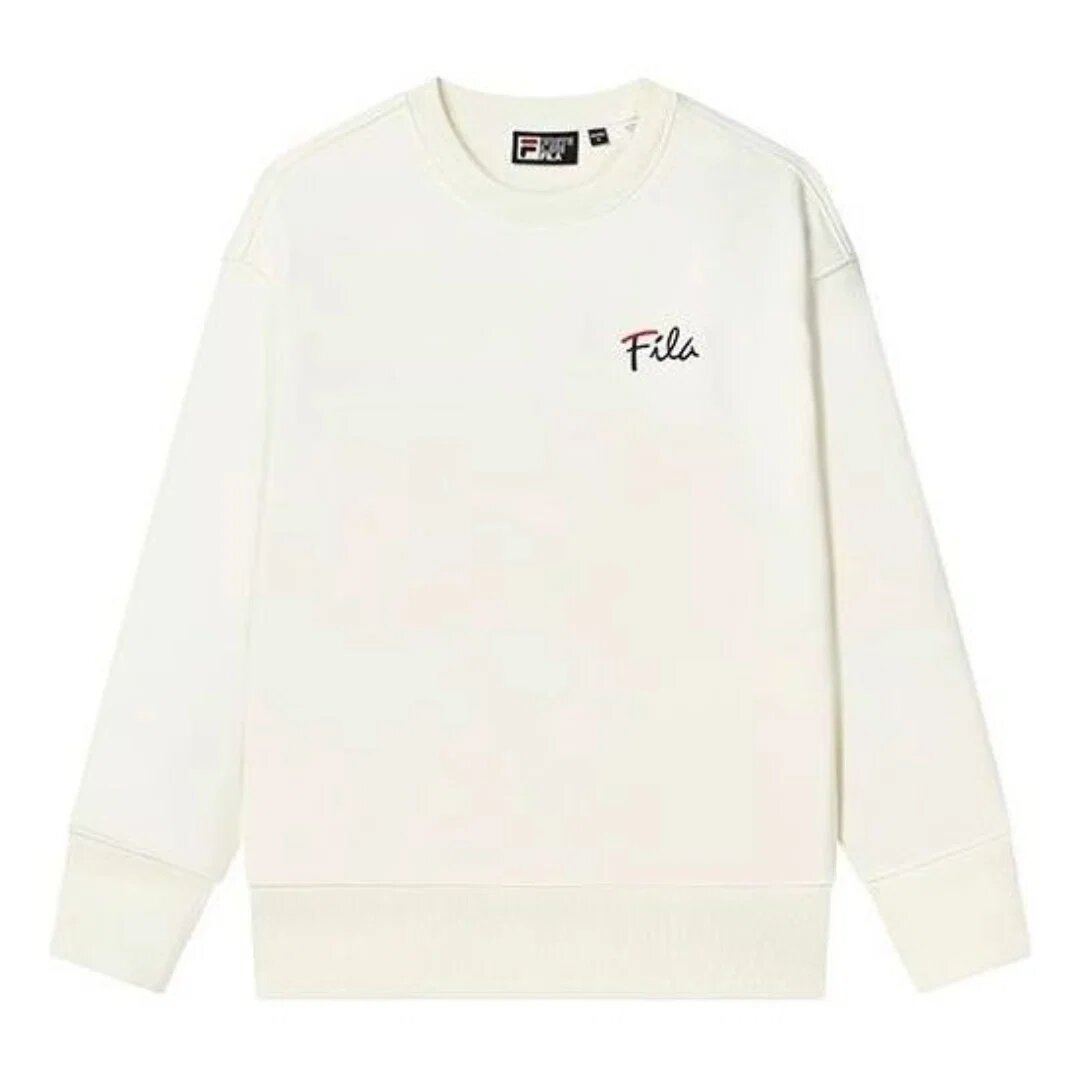 Pull à imprimé logo « Blanc »