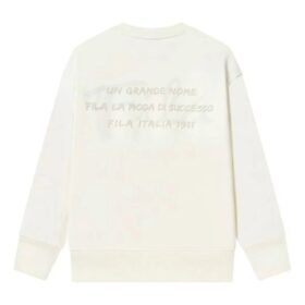 Pull à imprimé logo « Blanc »