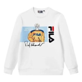 Pull à motif logo « Blanc Noir »