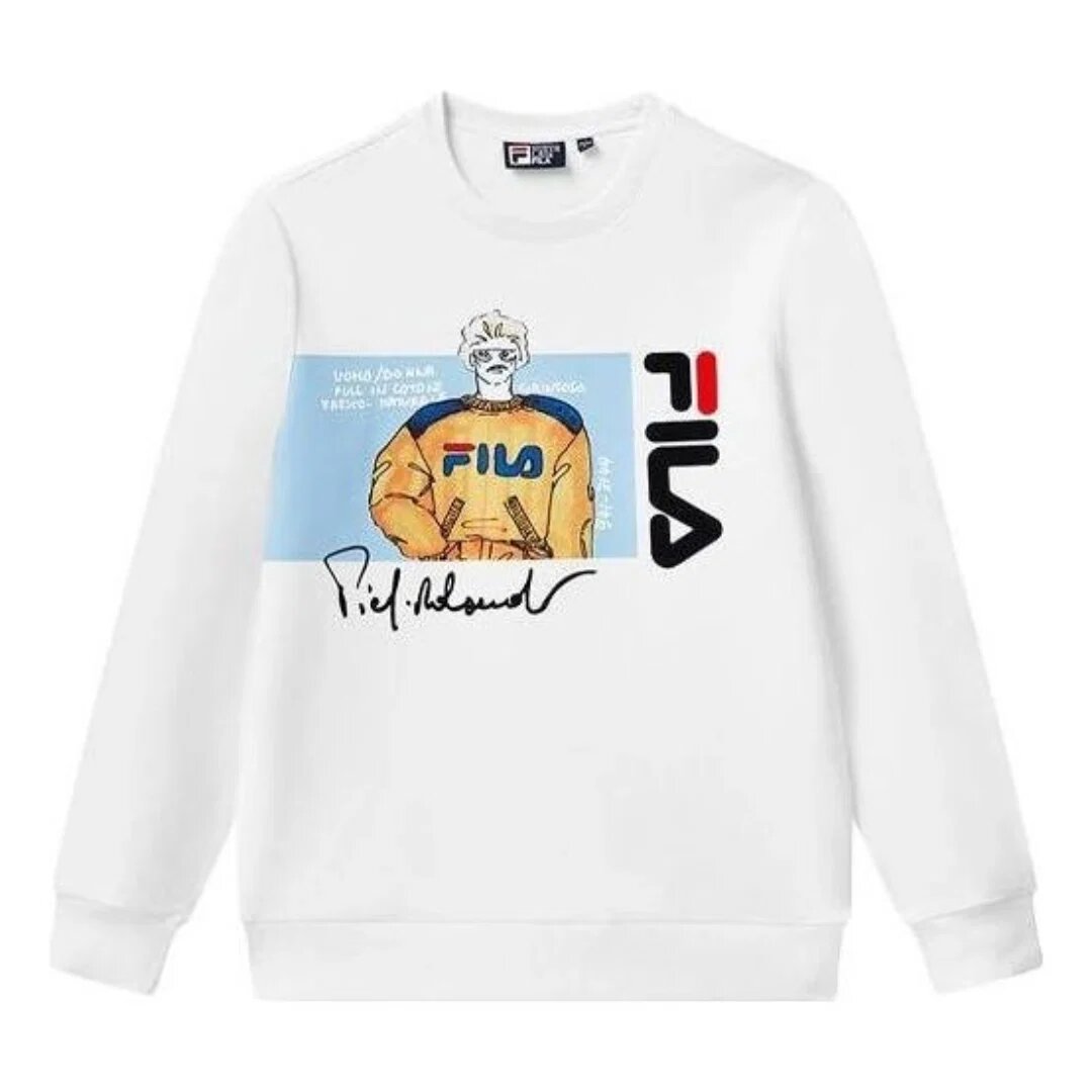 Pull à motif logo « Blanc Noir »