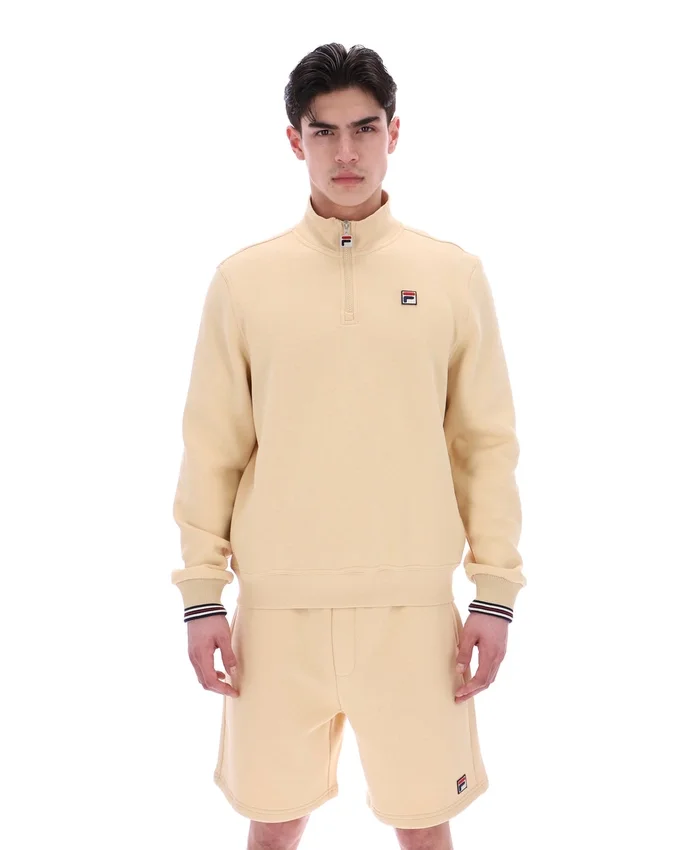 Pull Ramy F-Box beige classique à fermeture éclair 1/4