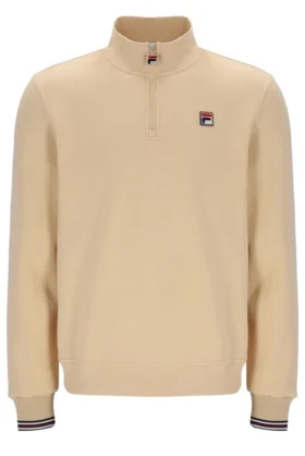 Pull Ramy F-Box beige classique à fermeture éclair 1/4