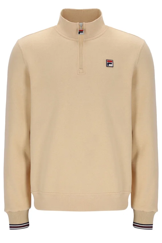 Pull Ramy F-Box beige classique à fermeture éclair 1/4