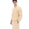 Pull Ramy F-Box beige classique à fermeture éclair 1/4