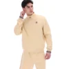 Pull Ramy F-Box beige classique à fermeture éclair 1/4