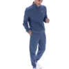Pull Ramy F-Box à fermeture éclair 1/4, couleur indigo vintage