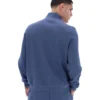 Pull Ramy F-Box à fermeture éclair 1/4, couleur indigo vintage