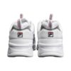 Ray VNTG : baskets chunky blanches/argentées