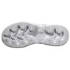 Ray VNTG : baskets chunky blanches/argentées