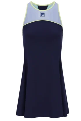 Robe en jersey bleu marine foncé pour femme avec Shorts intégrés