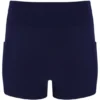 Robe en jersey bleu marine foncé pour femme avec Shorts intégrés