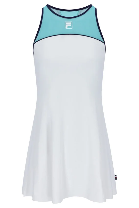Robe en jersey pour femme couleur aqua avec Shorts intégrés