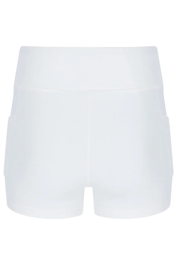 Robe en jersey pour femme couleur aqua avec Shorts intégrés