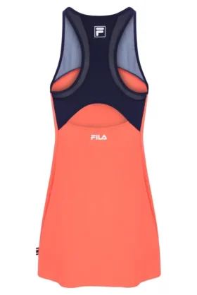 Robe en jersey pour femme orange fluo avec Shorts intégré