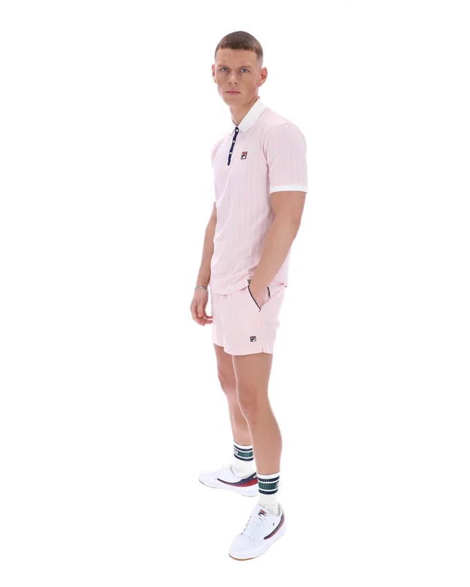 Rose pâle Polo rayé BB1 Classic Vintage
