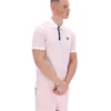 Rose pâle Polo rayé BB1 Classic Vintage