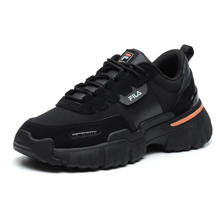 Runner « Noir Orange »
