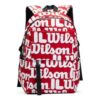 Sac à double bandoulière Fila x Wilson « Rouge Blanc »