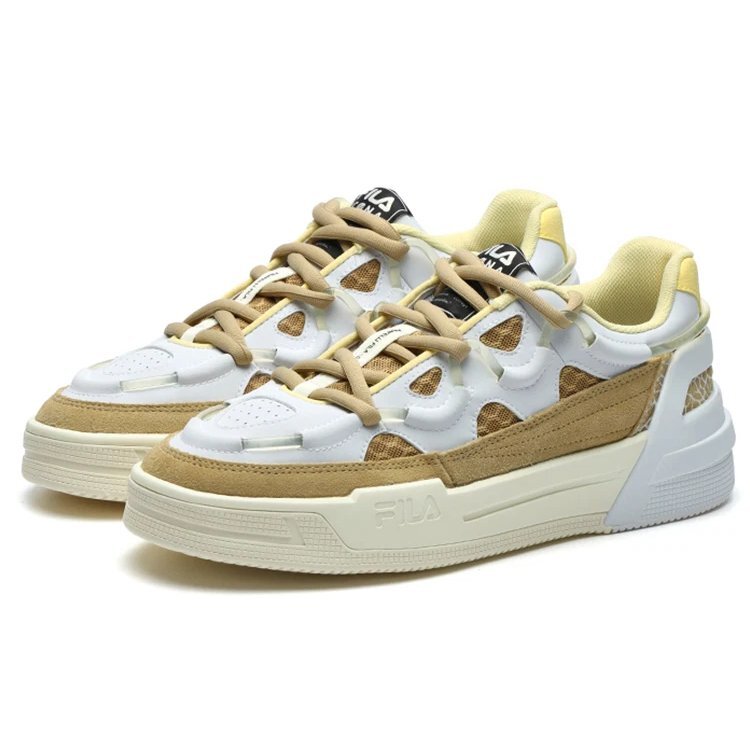 Salto Low-Top Blanc/Marron