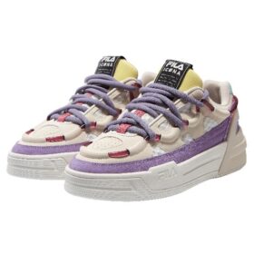 Salto Low-Top Blanc/Violet
