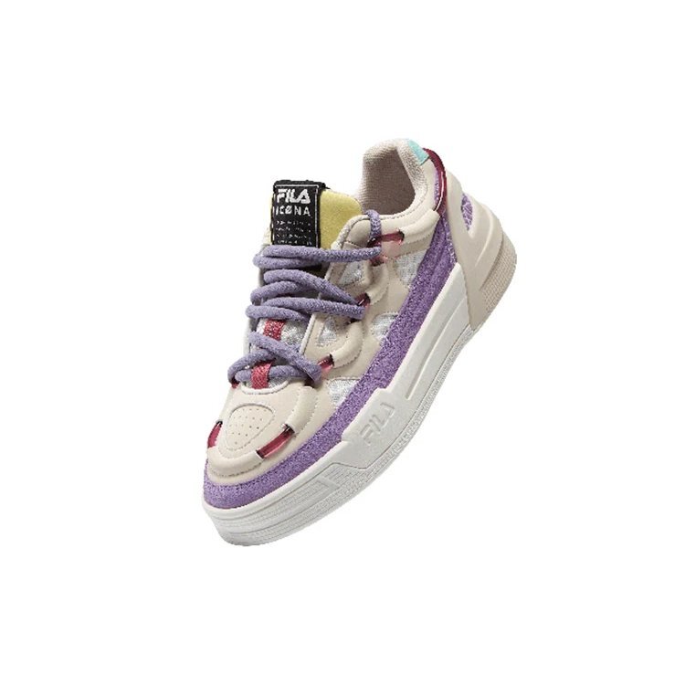 Salto Low-Top Blanc/Violet