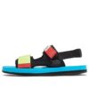 Sandales Capri « Black Blue Red »