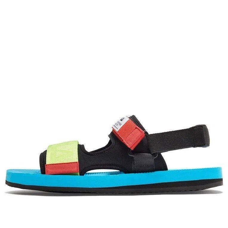 Sandales Capri « Black Blue Red »