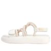 Sandales CHURRO « Blanc Rose »